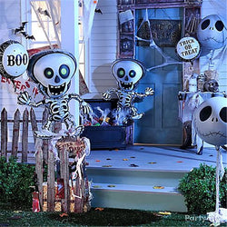Halloween Dancing skeletons balloon