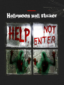 2 PCS Vampire Horror Zombie Sticker Poster