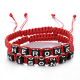 "Her One & His Only" Cute Couple Bracelets