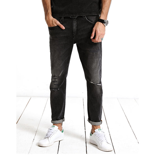 Men's Casual Jeans, Elastic and Comfortable