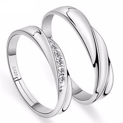 Trendy Couple Rings - Simple & Elegant