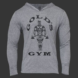 "GOLD'S GYM" Man's Gyms Hoodies Fashion