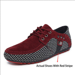 New 2017 Hot Sale Spring Autumn Fashion Men Shoes Mens Flats Casual Suede Shoes Comfortable Breathable Flats Driving Loafers