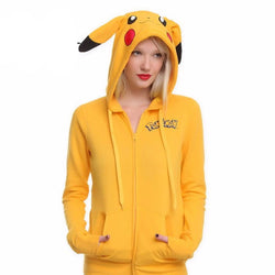 Women's Cute Pikachu Sweatshirt Hoodie