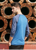 Men's Casual Long Sleeve T Shirt with O Neck