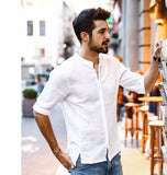 New Casual Shirts for Men - Breathable and 100% Pure Linen