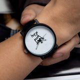 King & Queen Couple Leather Watches
