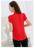 Women's Casual Office Chiffon Blouse