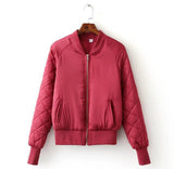 Woman's Solid Bomber Jacket
