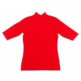 Woman's Skinny Turtleneck Sweater