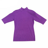 Woman's Skinny Turtleneck Sweater