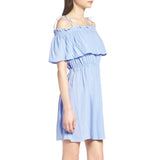 Women's Off Shoulder Dresses with Spaghetti Strap