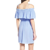 Women's Off Shoulder Dresses with Spaghetti Strap