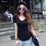 Slim Tee Woman's V-Neck T-Shirt