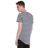 Man's Casual T-Shirts with Striped