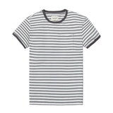 Man's Stripped Casual T-Shirt (100% Pure Cotton)